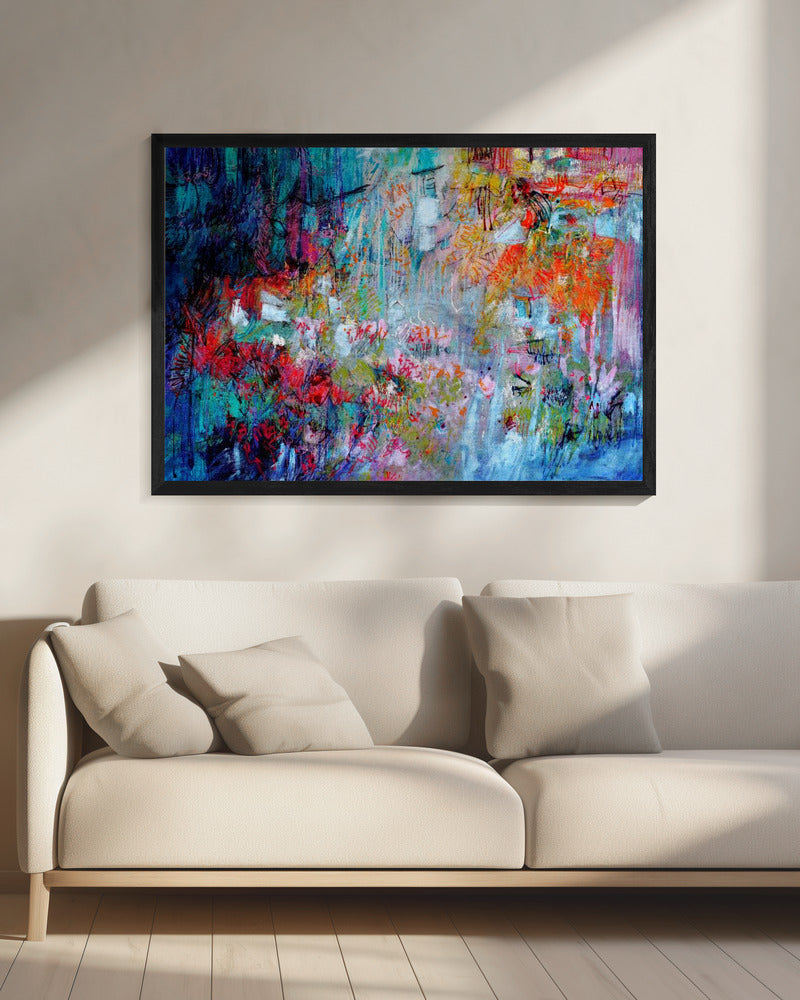 Chaotic Bloomscape | Canvas