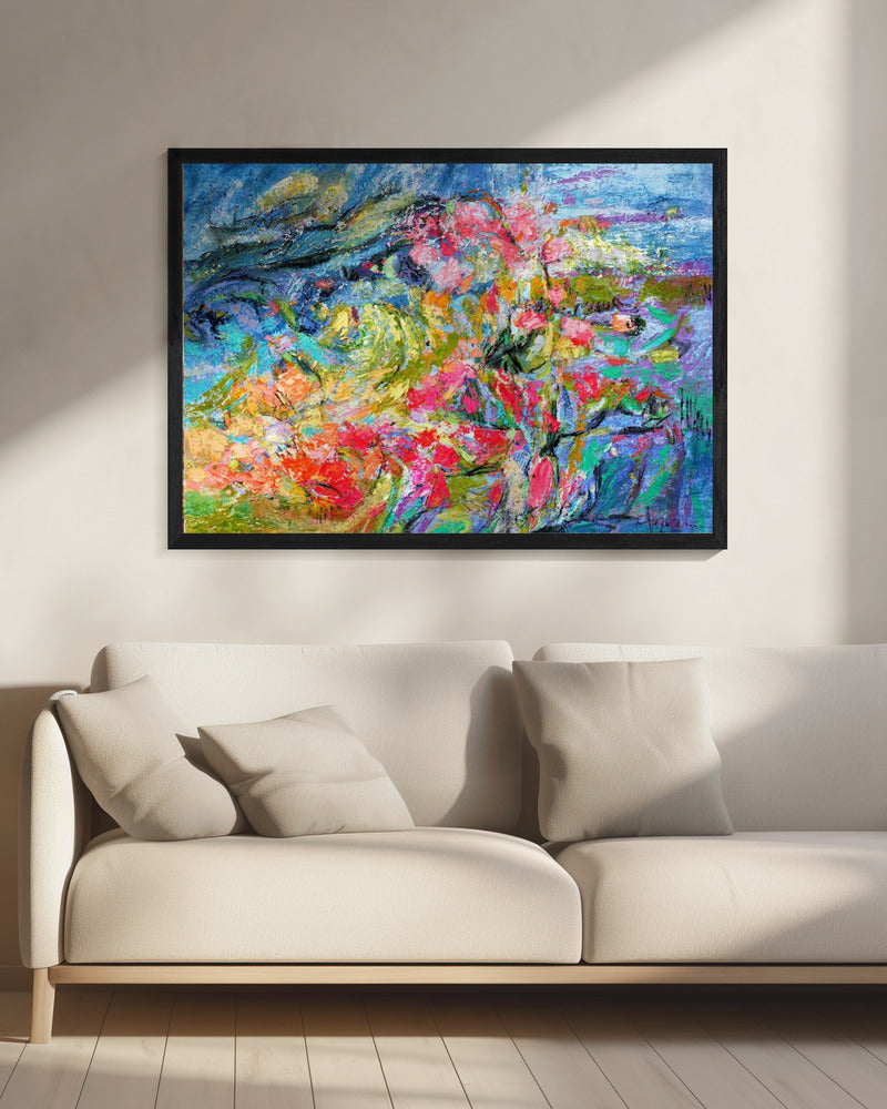 Expressionist Colorful Abstract | Canvas