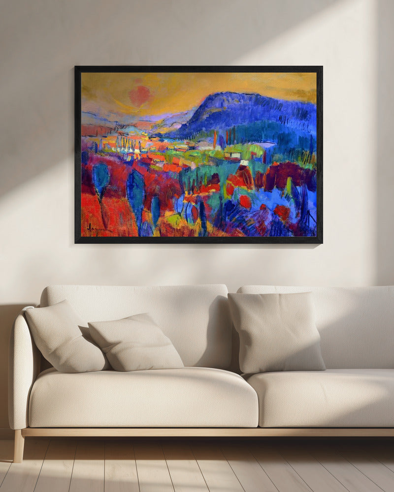 Expressionist Colorful Abstract | Canvas