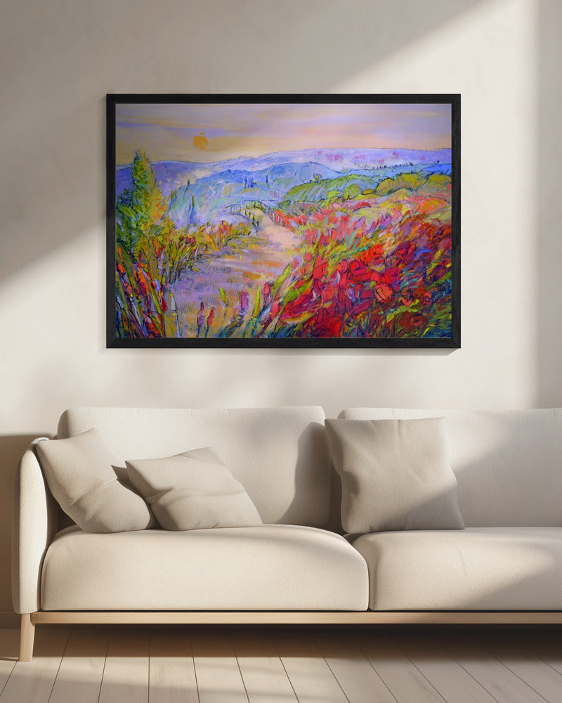 Sunlit Pathway | Canvas