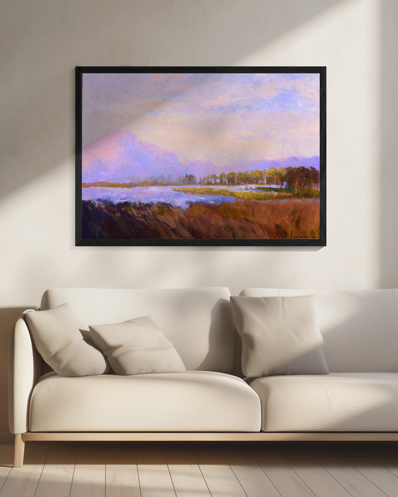 Serene Pastel Landscape | Canvas