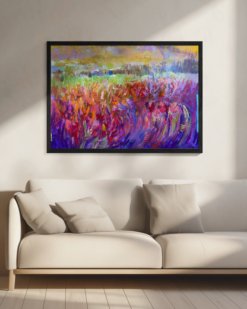 Vibrant Field Hues | Canvas