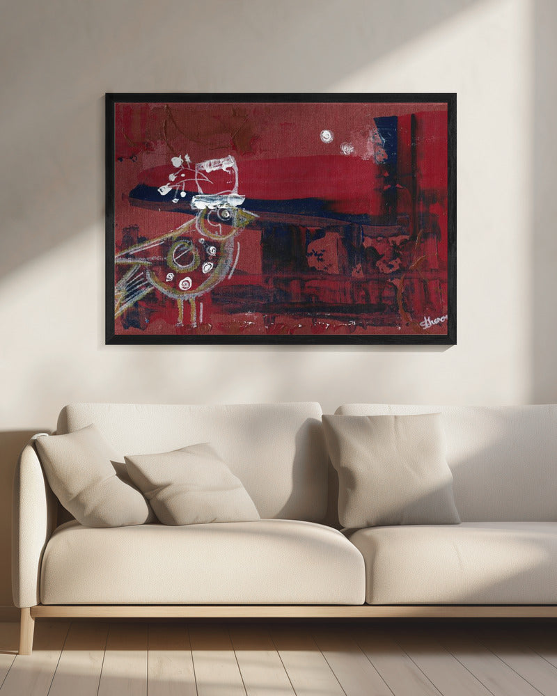 Solo Bird on a quest | Canvas