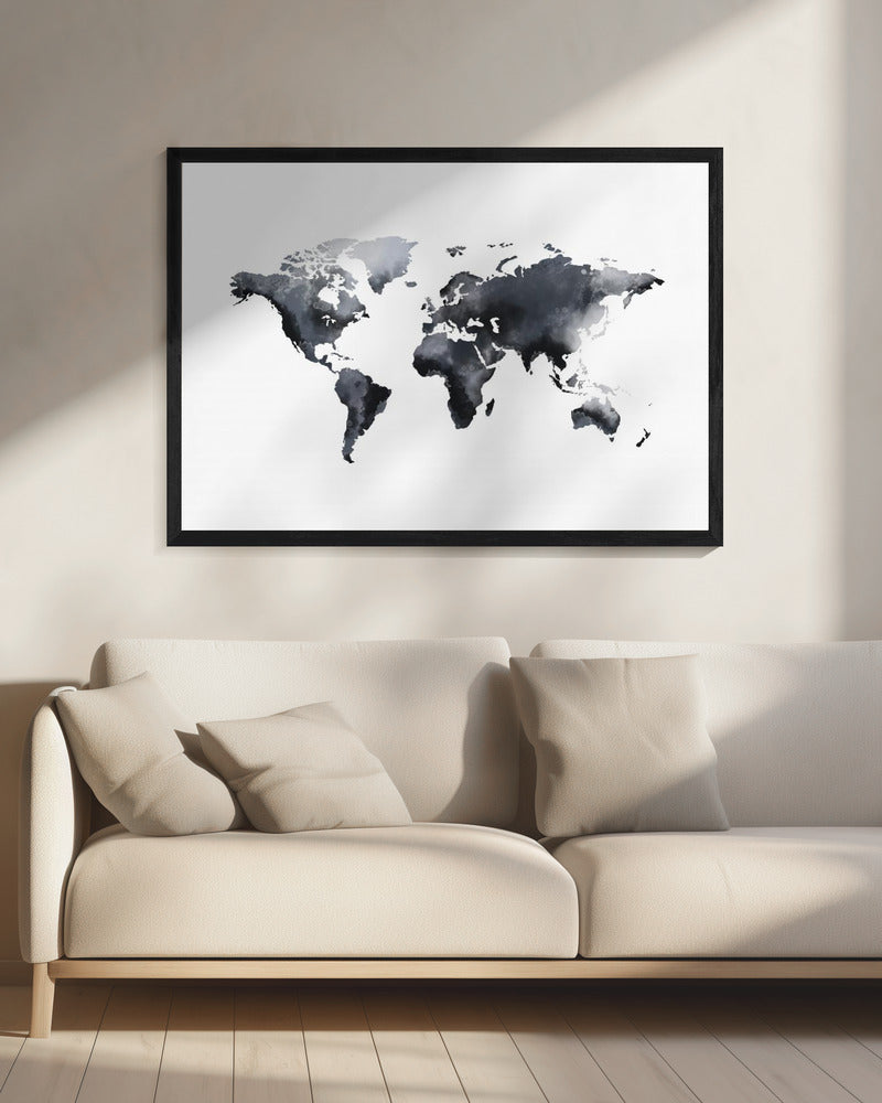Dreamlike World Map | Canvas