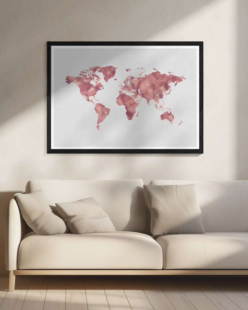 Rose Gold World | Canvas