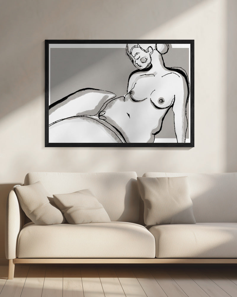Tranquil Contours | Canvas