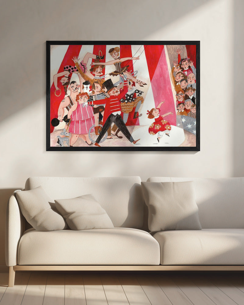 Circus in the city | Canvas