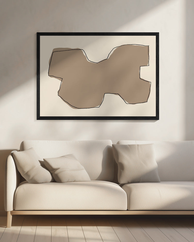 Abstract Sandscape | Canvas