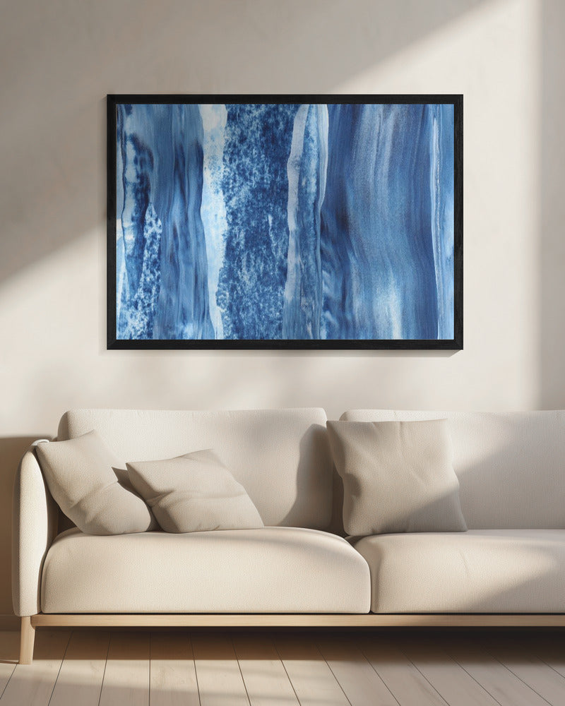 Blue Cascade Veils | Canvas