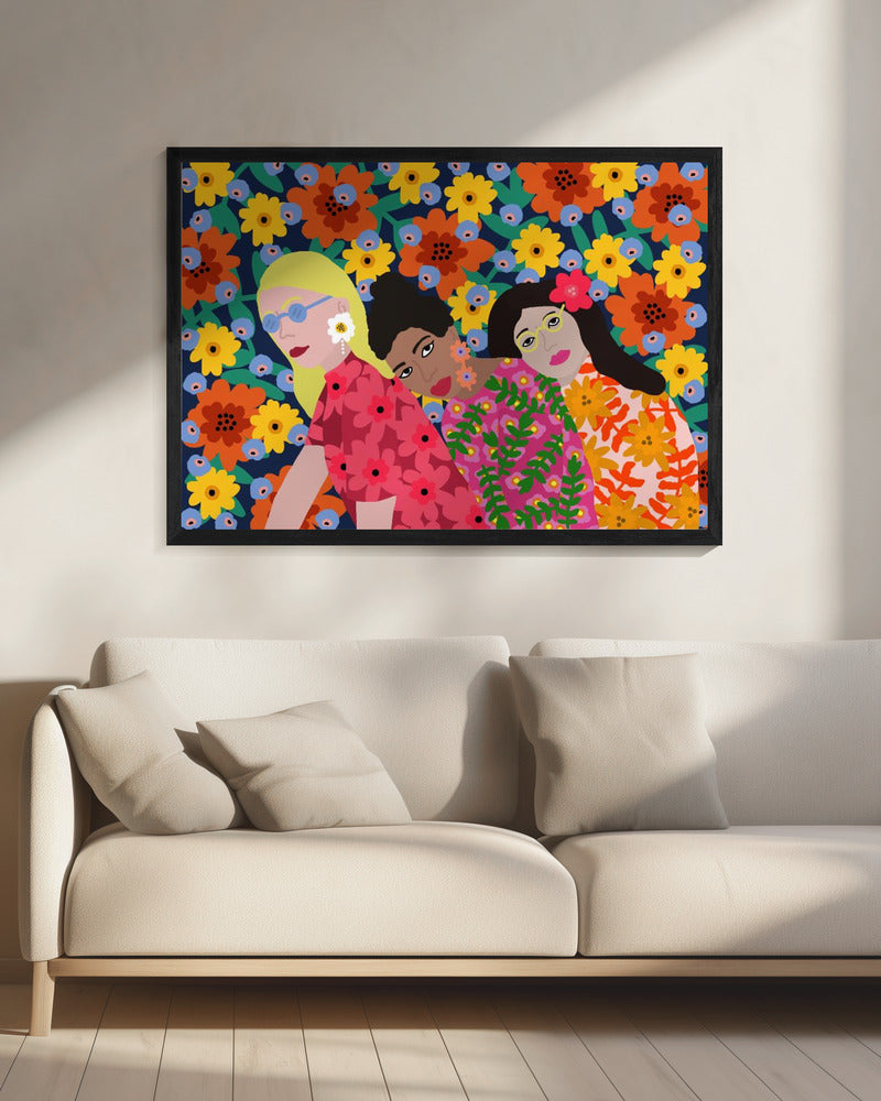 Three Friends | Canvas