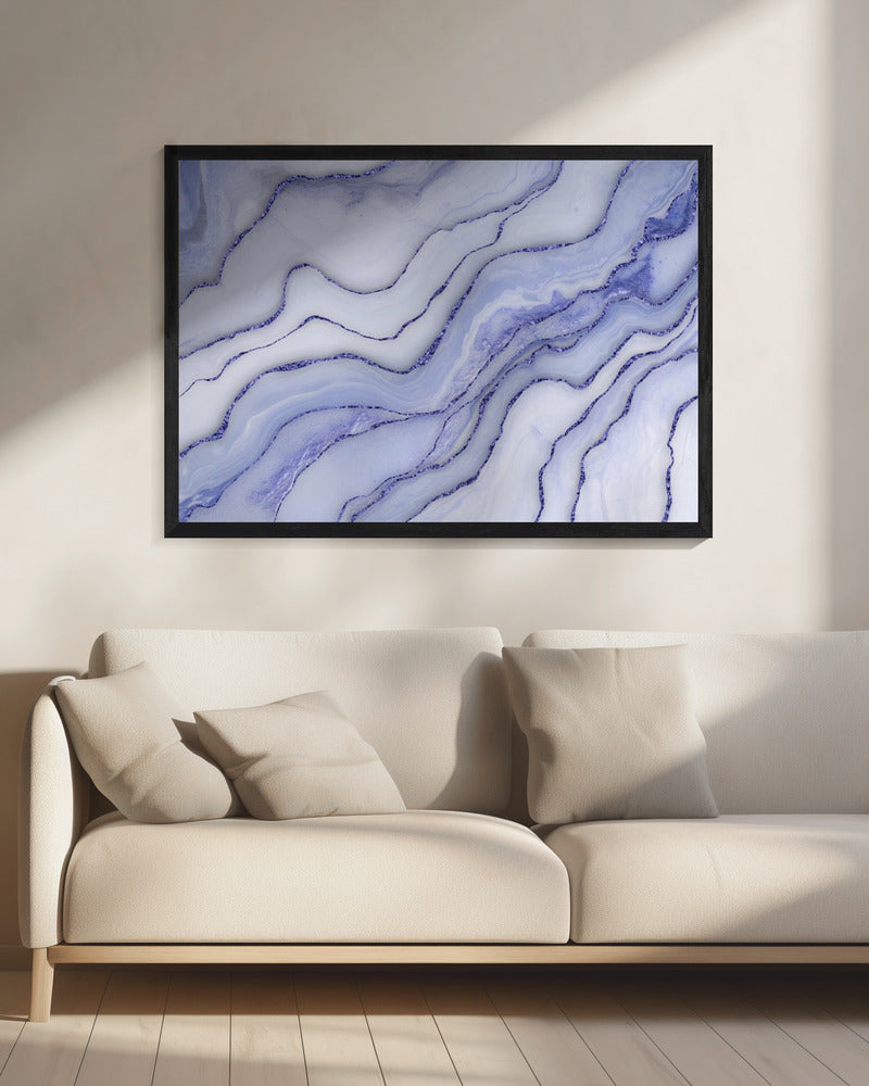 Marble Luxury Blue | Canvas