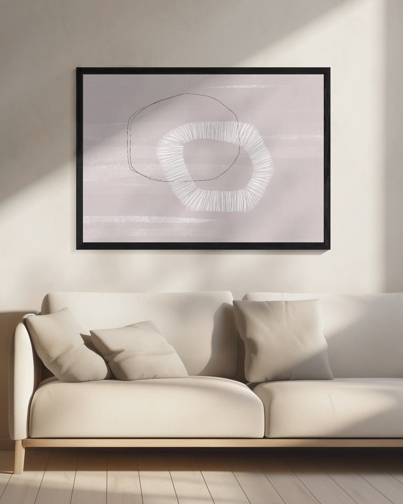 Soft Geometric Dance | Canvas