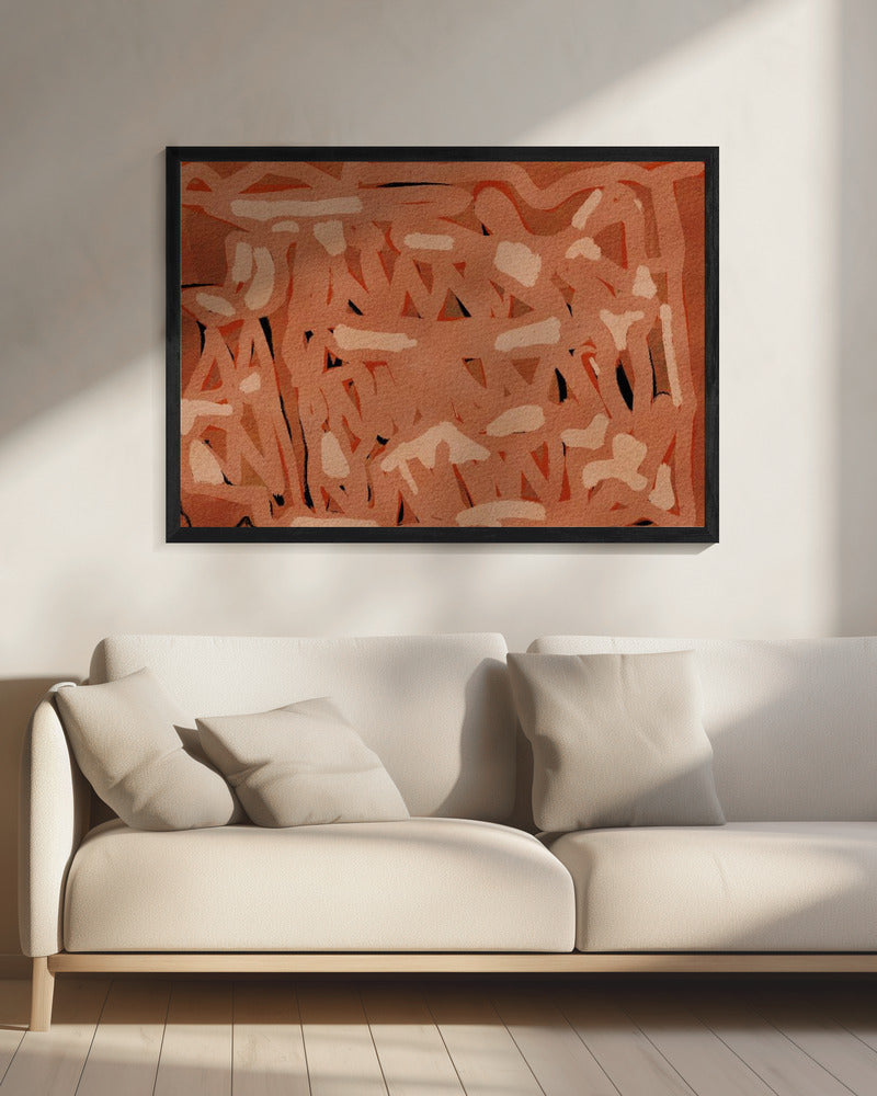 Brown abstract | Canvas