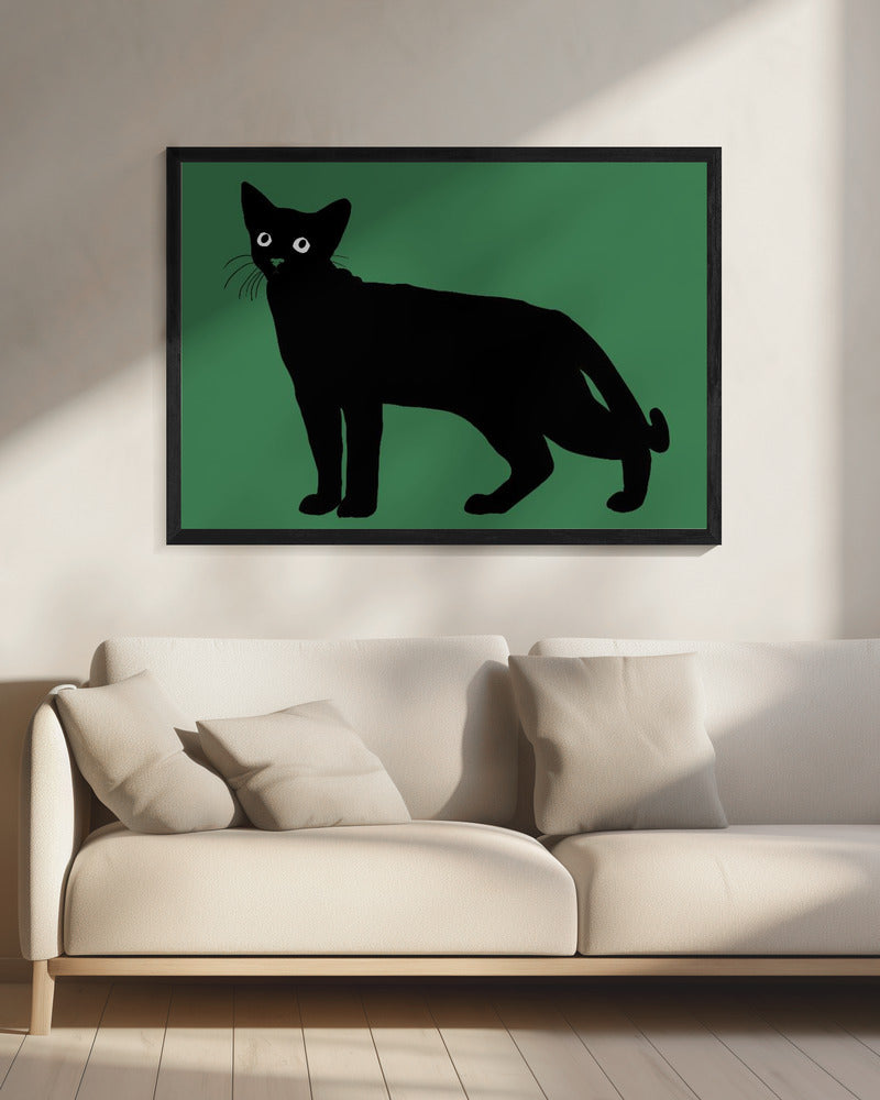 Black cat | Canvas