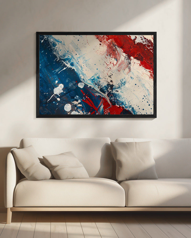 Red White and Blue | Canvas