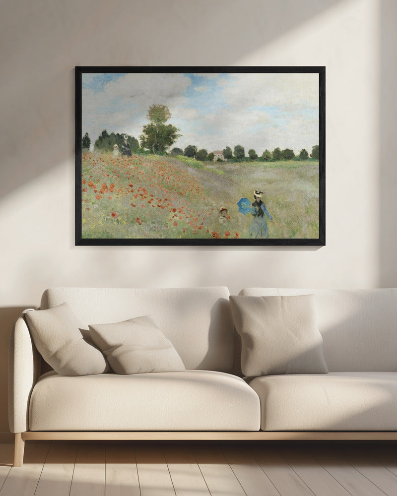 Poppy Field Near Argenteuil (1873) | Canvas