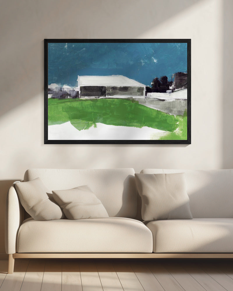 Barren Farm Barn Print No 3 | Canvas