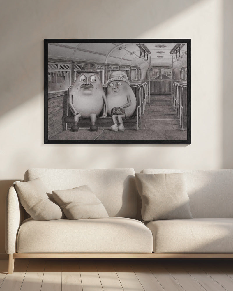 Best Before Date (B&W) | Canvas