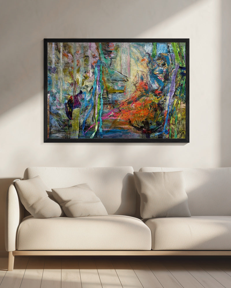 Mystical Forest Glow | Canvas