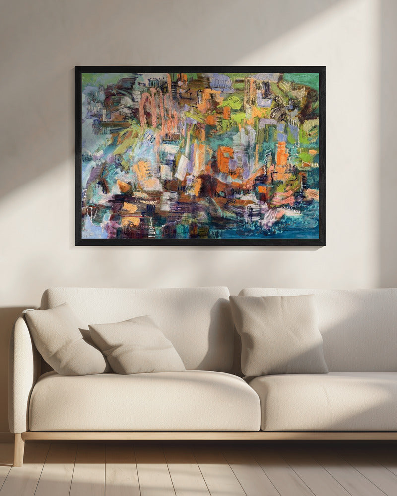 Vibrant Cityscape | Canvas