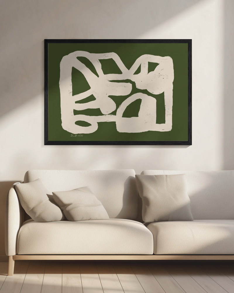 ABSTRACT Green | Canvas