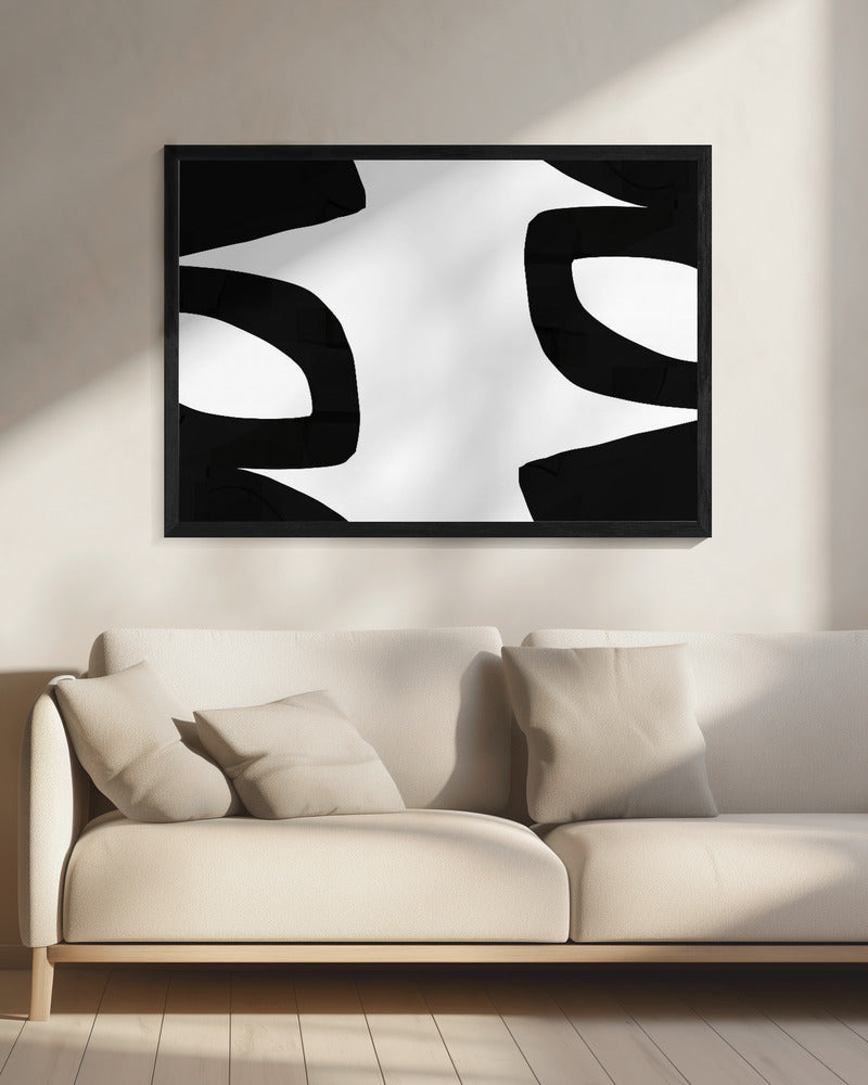 Big Black Shapes 2 | Canvas