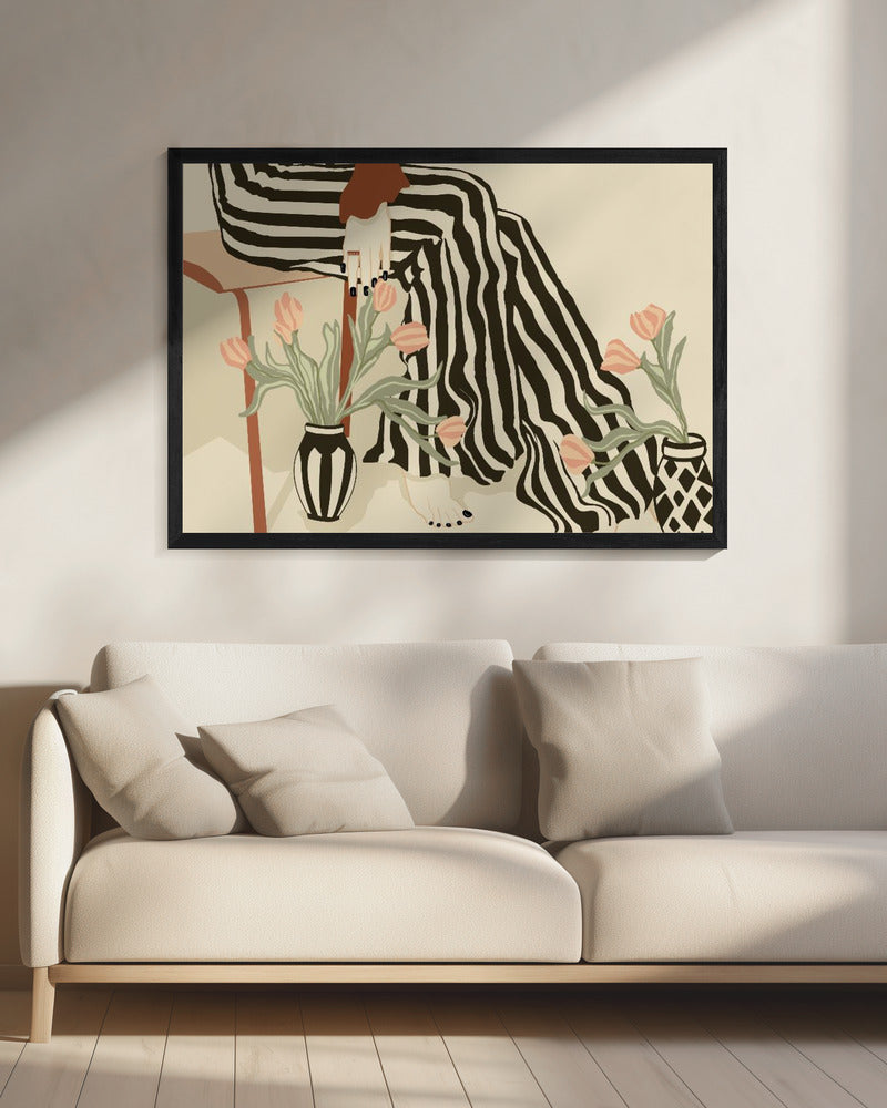 Tulips By My Feet | Canvas