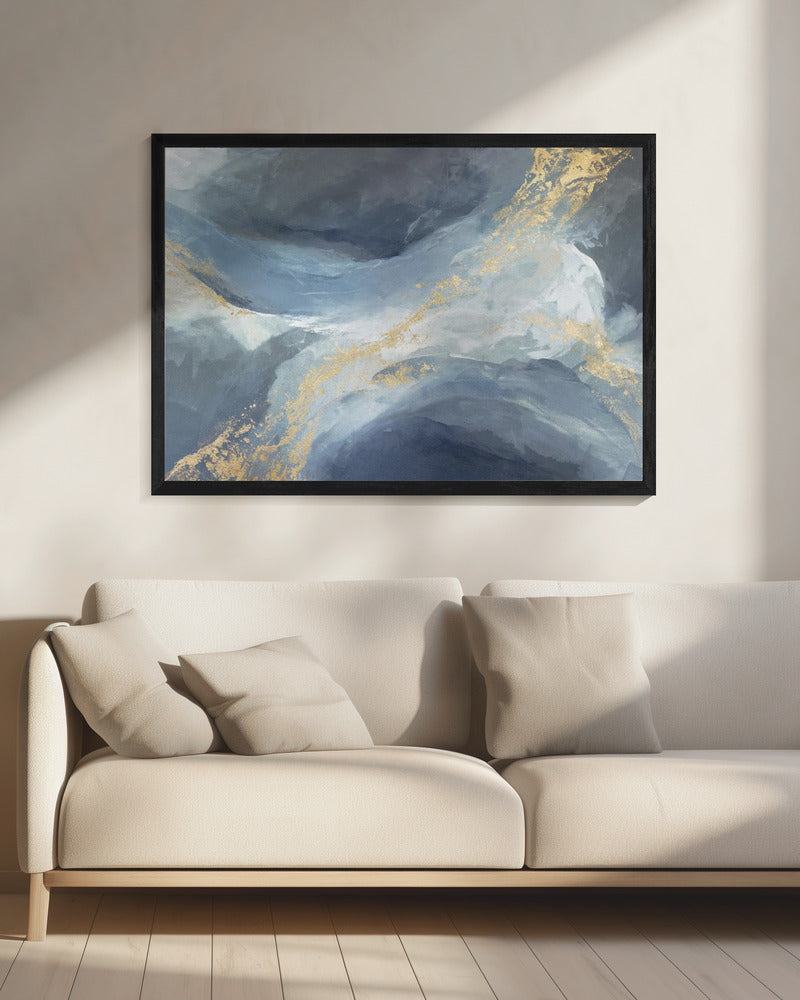 Golden Currents | Canvas