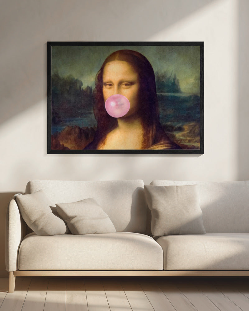 Mona Lisa Bubble Gum | Canvas