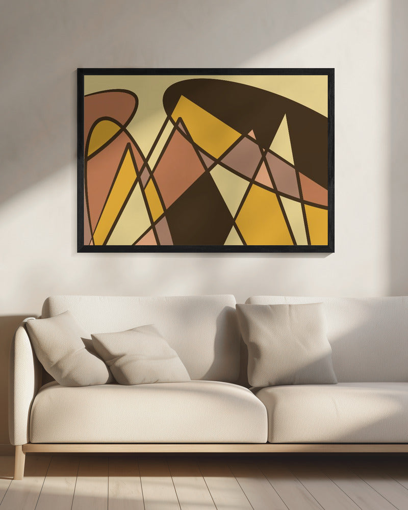 abstract golden | Canvas