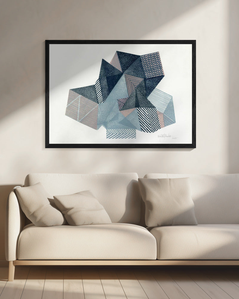 Polygonal shape I. | Canvas