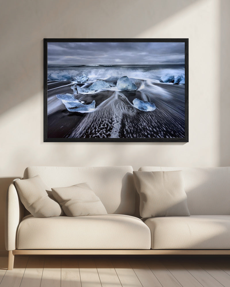 Blue Diamonds | Canvas