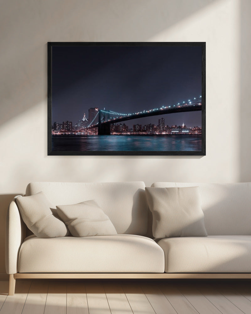 Manhattan Skyline and Brooklyn Bridge | Canvas