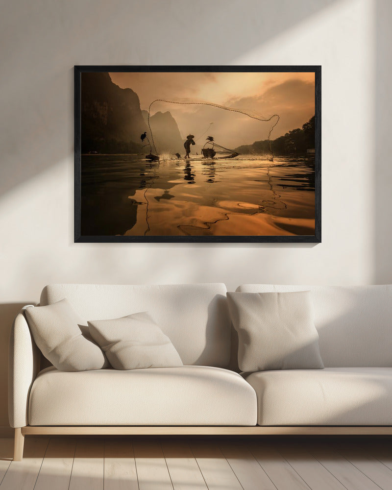 Spread The Fish Nets | Canvas