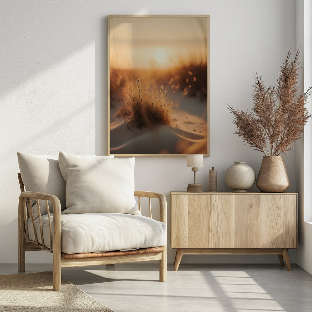 Golden Dune Whisper | Poster