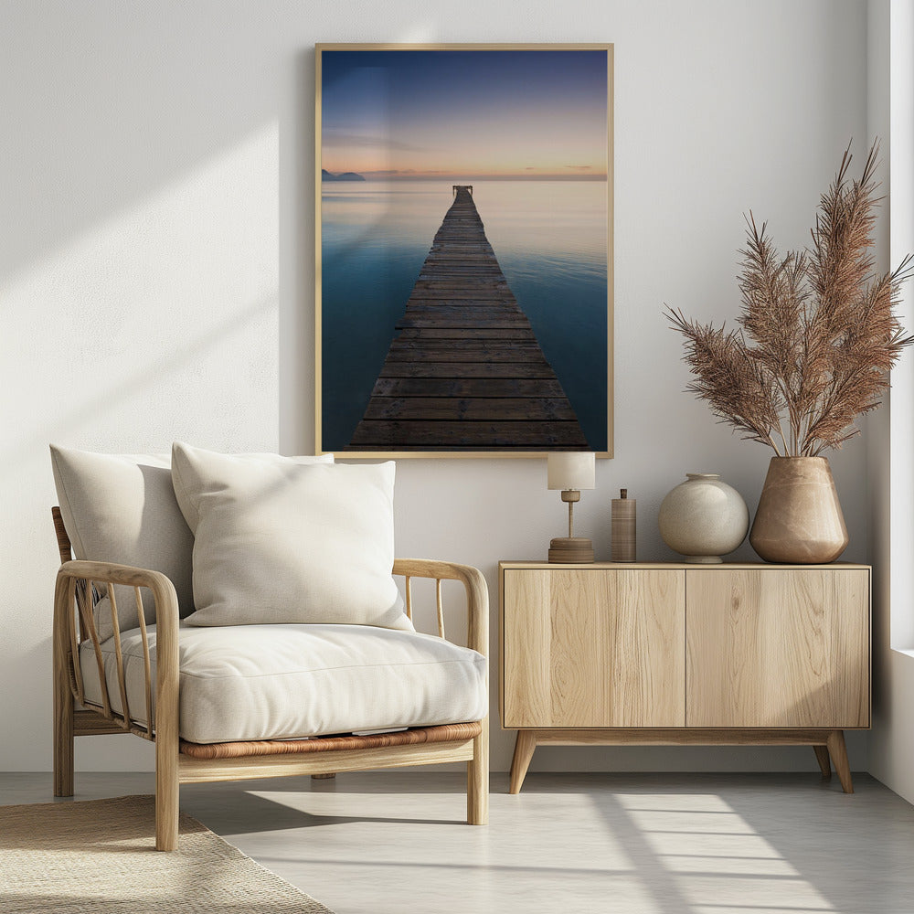 Blue Jetty | Poster