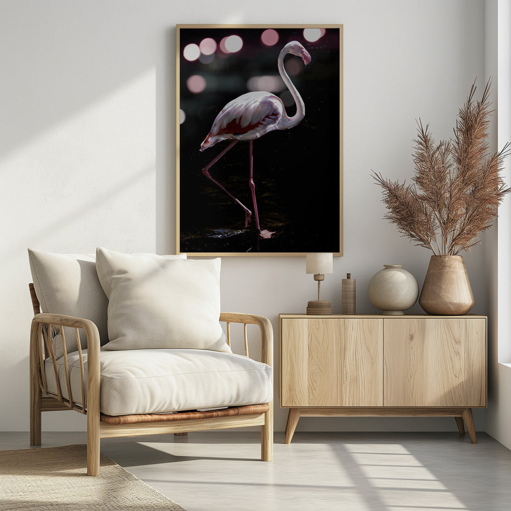 Elegant Flamingo | Poster