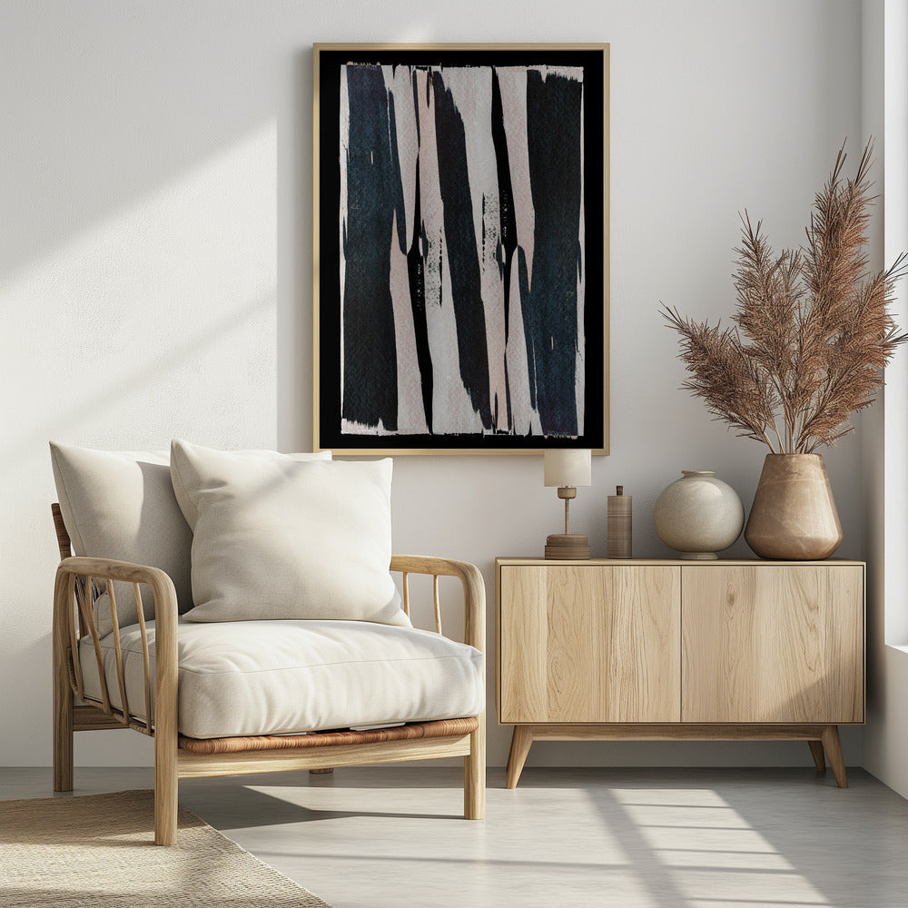 Monochrome Stripes | Poster