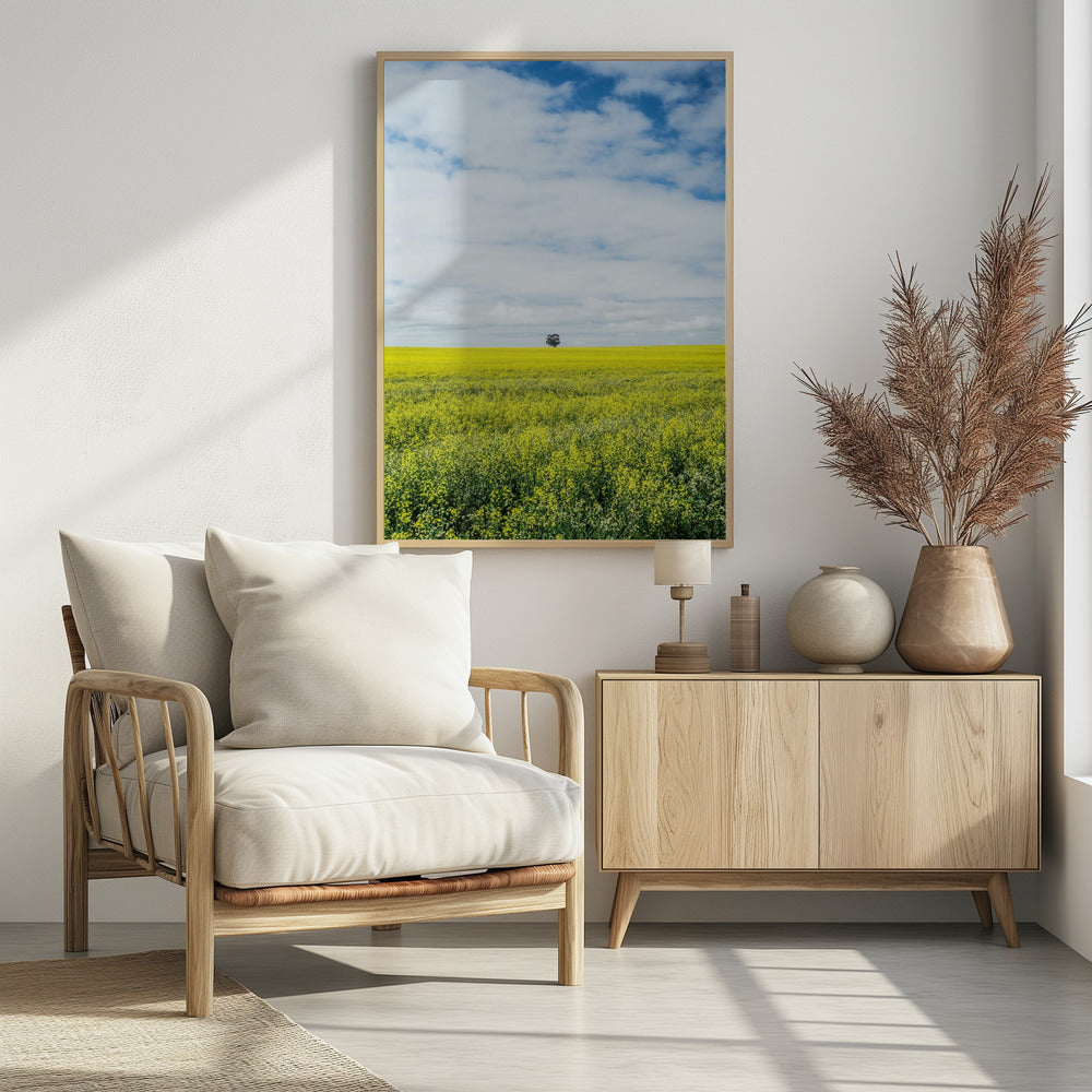 Solitary Tree Horizon | Poster