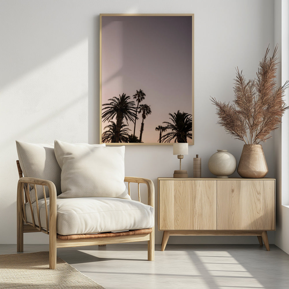 Twilight Palms | Poster