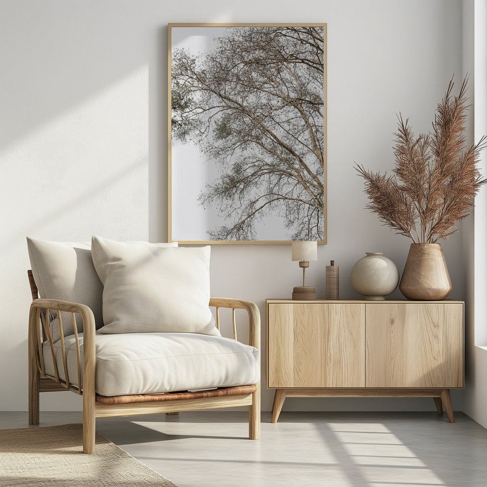 Winter's Whispering Branches | Poster