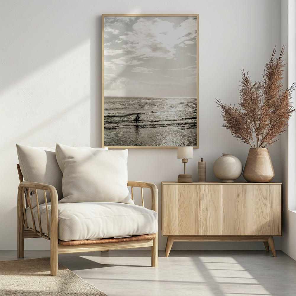 Surfer's Dawn Peace | Poster