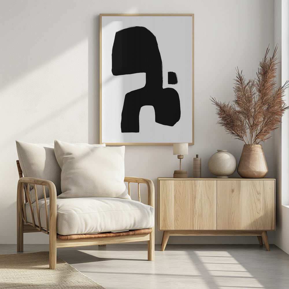 Monochrome Silhouette | Poster