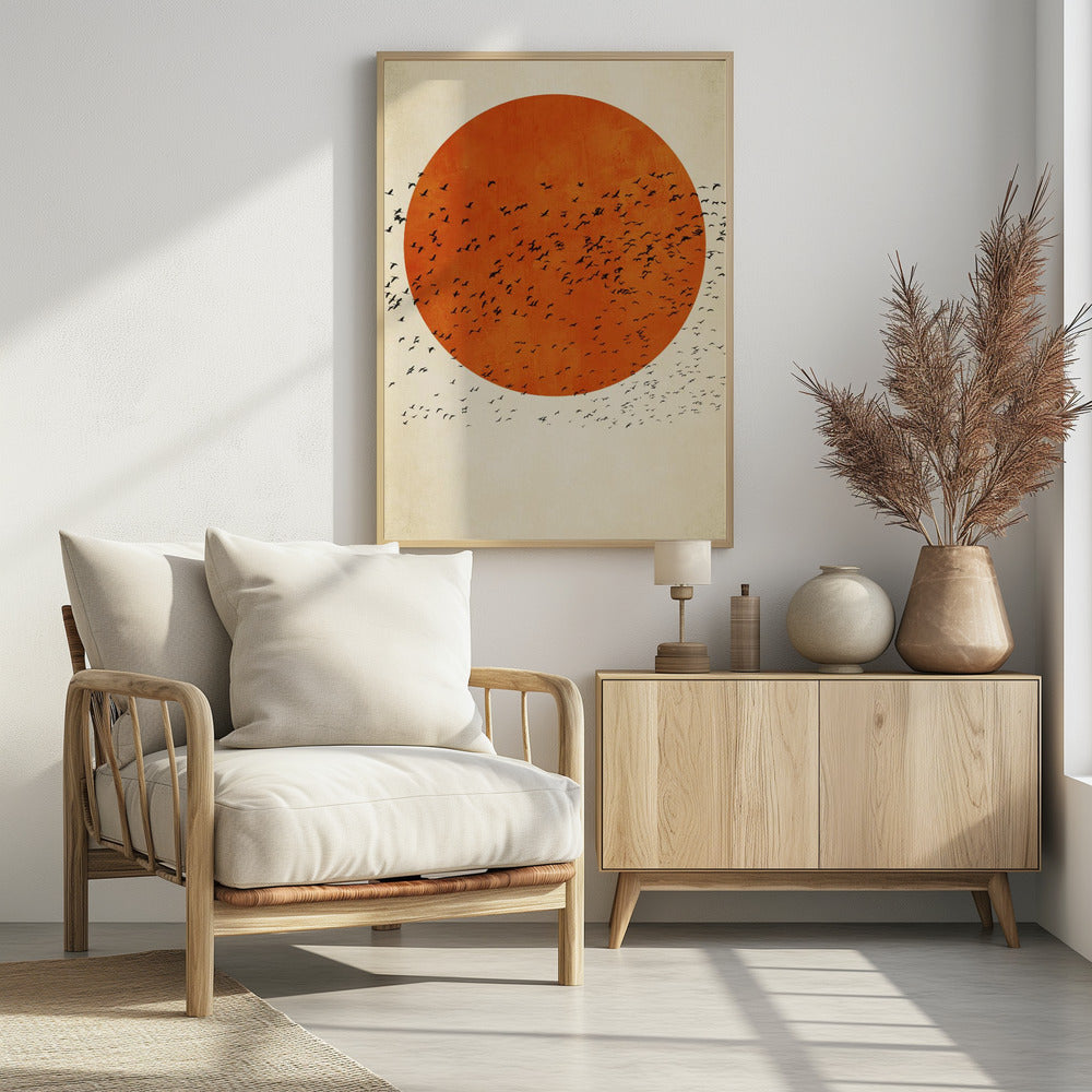 Birds In the Sun | Poster