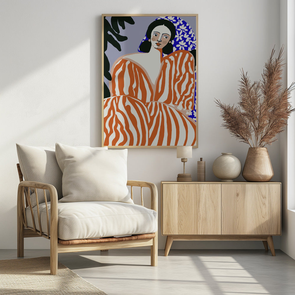 Zebra Elegance | Poster