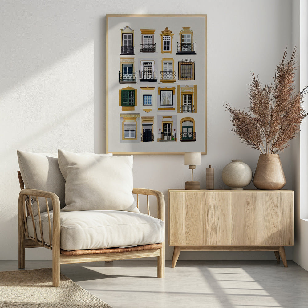 Windows of Lisbon | Poster