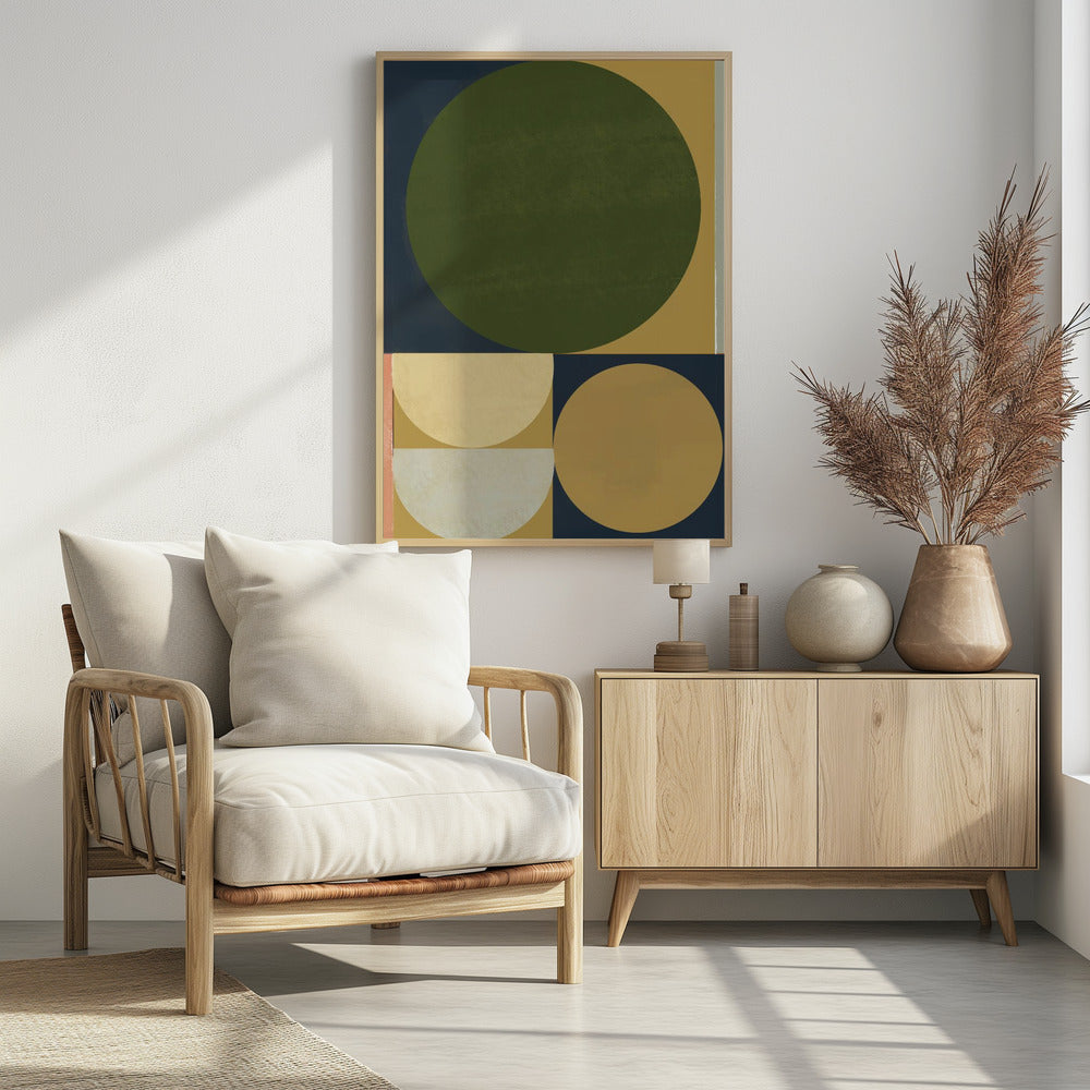 Contemporary Geometric 1 | Poster