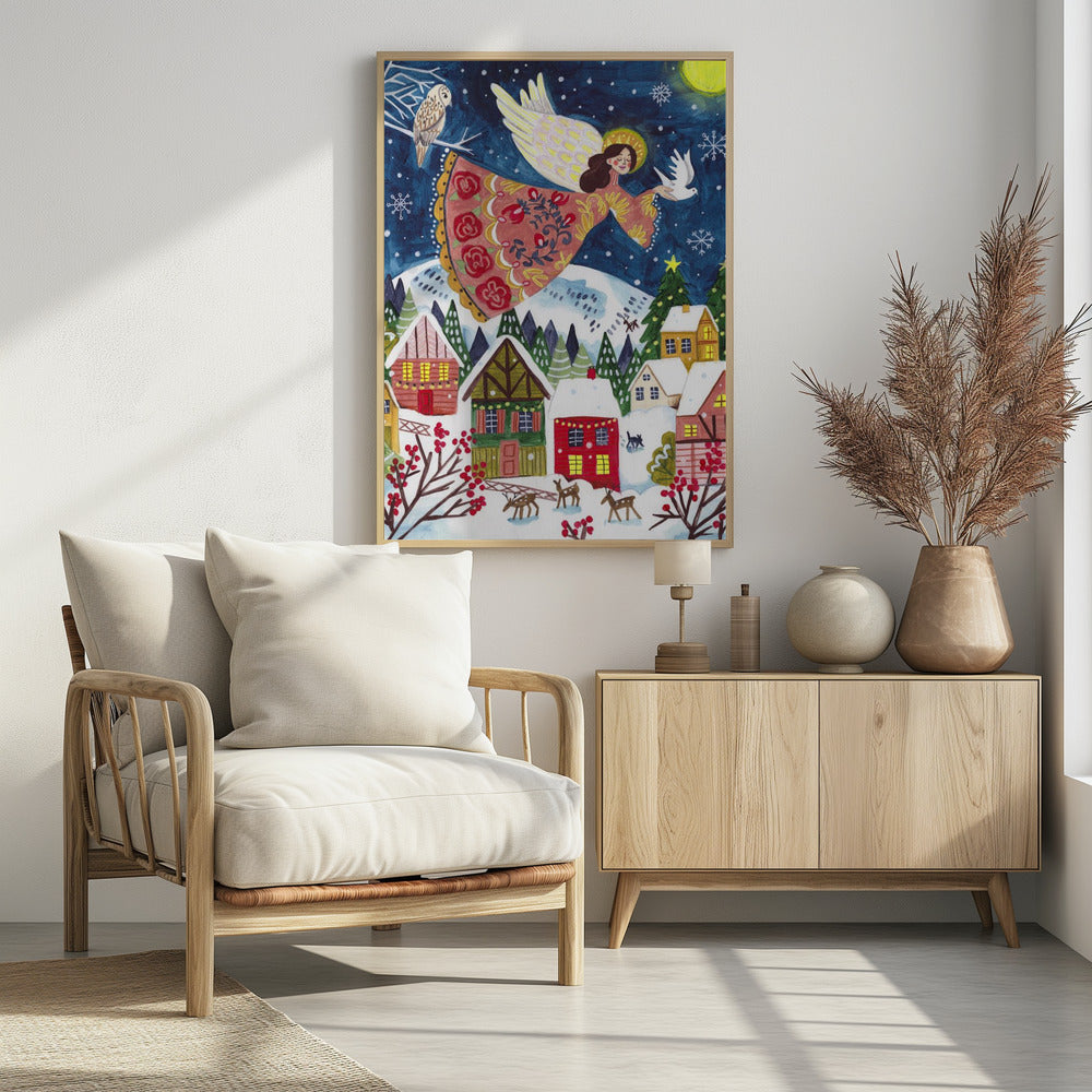 Angel of Peace Portrait | Poster