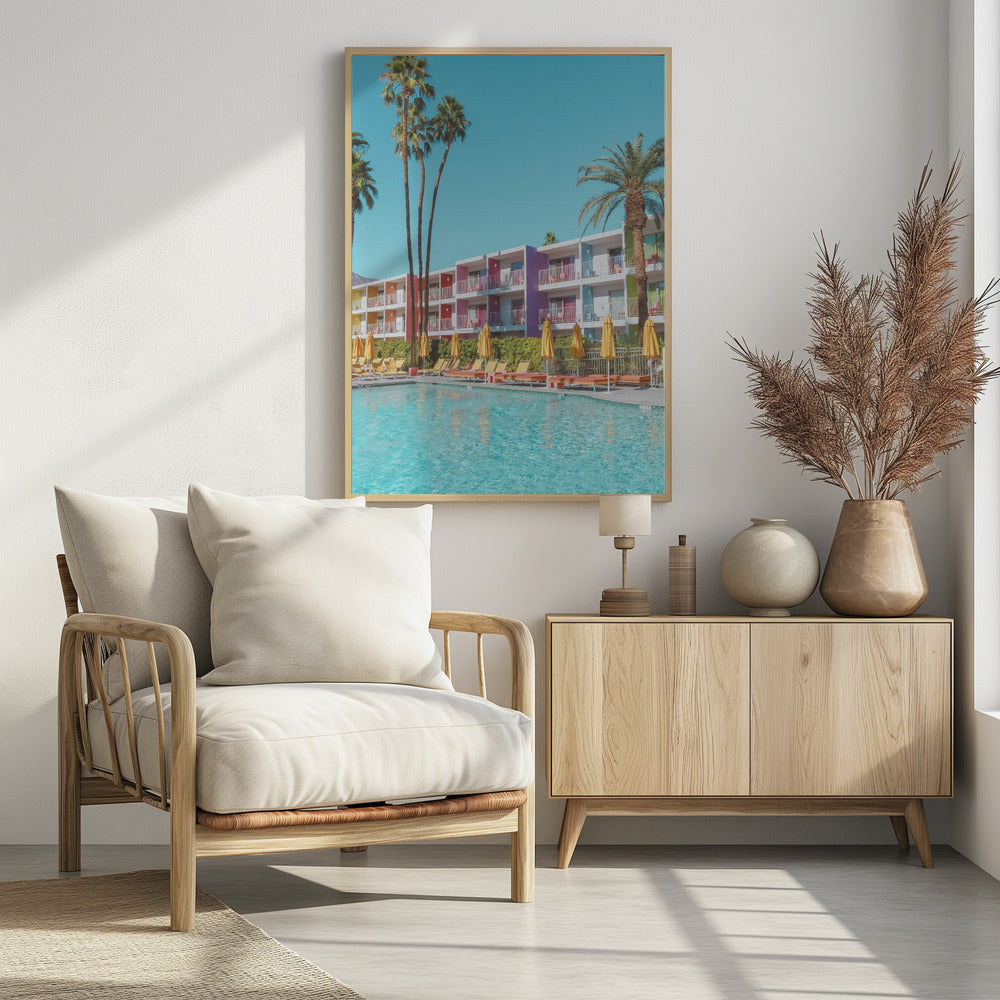 Saguaro Hotel Poolside in Palm Springs | Poster