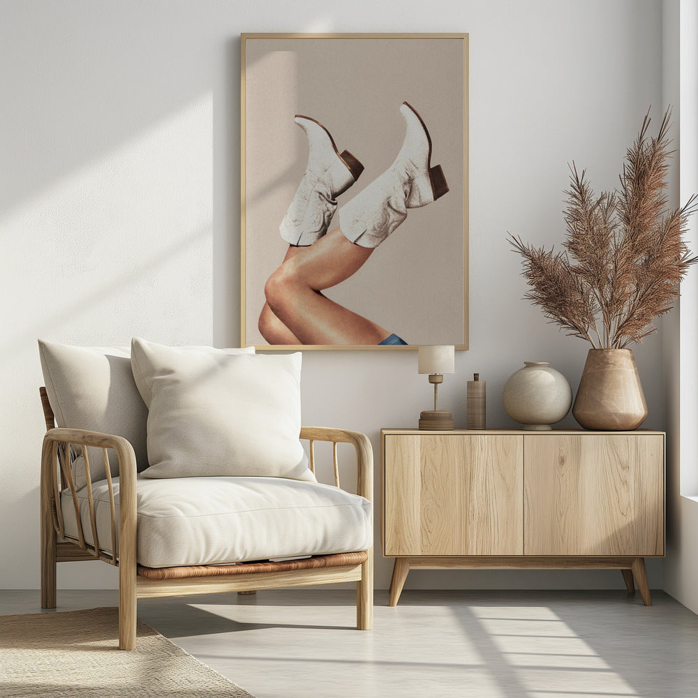 These Boots - Neutral / Beige | Poster